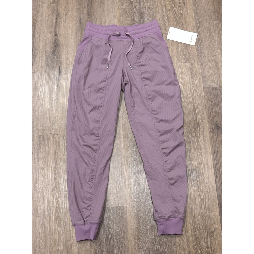 Lululemon Dance Studio Mid-Rise Jogger Lined 4 Lavender Lux Purple NEW